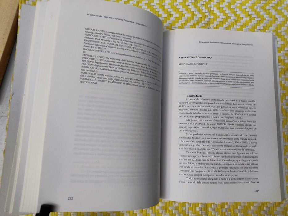 As ciências do desporto e a prática desportiva - Vol II -