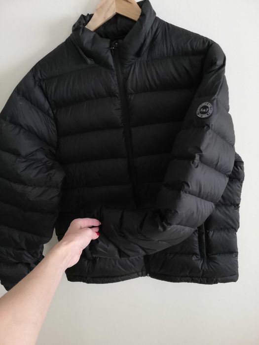 kurtka puchowa Abercrombie&Fitch M L 38 40 czarny