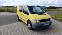 Mercedes-Benz Vito 2.2CDI 122KM/1wł od 22lat/Klimatyzacja/2Xdrzwi suwane/2xkoła/5 miejsc