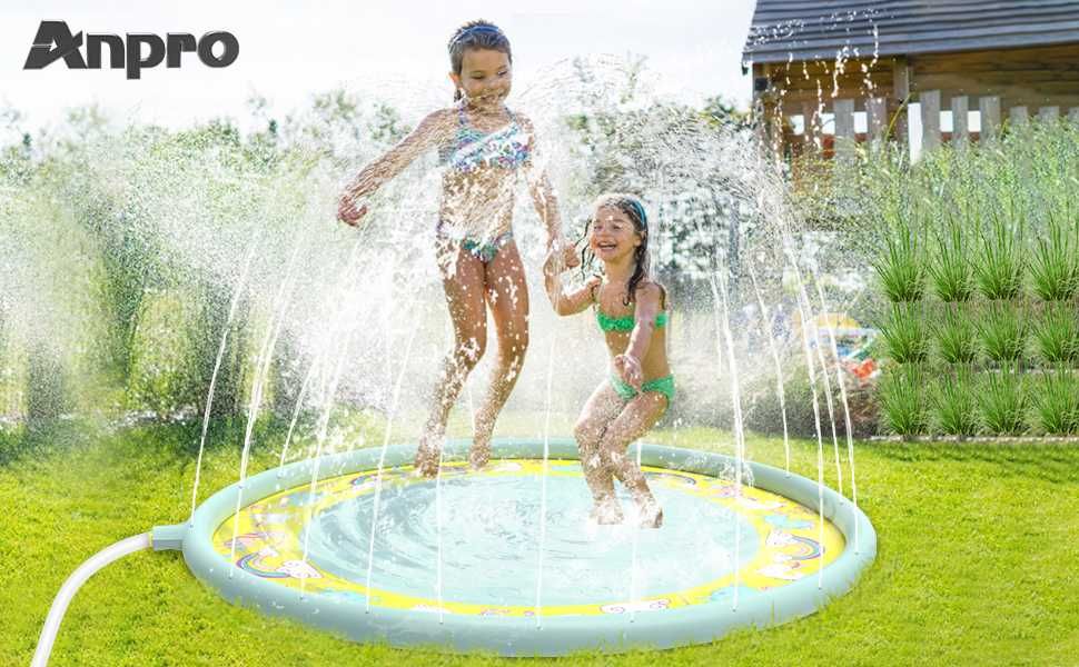 Tapete aquático para criança criança para o verão