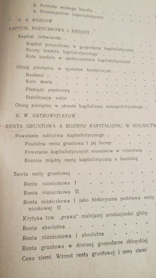 Wykłady z ekonomii politycznej Tom III - wyd. 1951 r.