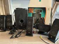 Logitech 5.1 x-540 zestaw 5 glosnikow + subwoofer