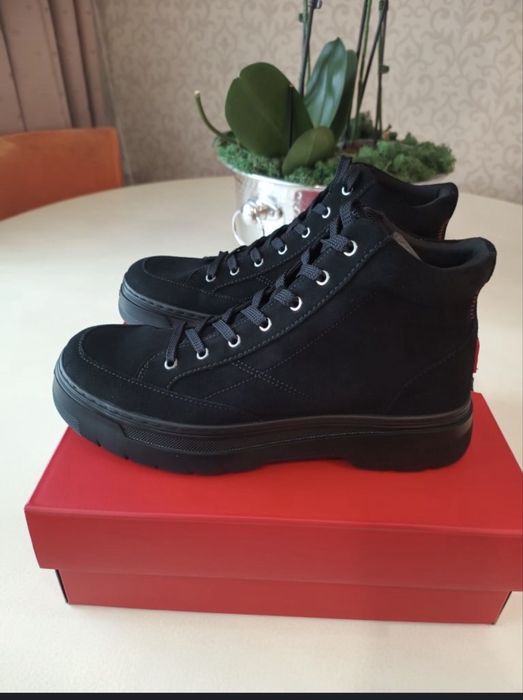 HUGO мужские ботинки, замша, оригинал.