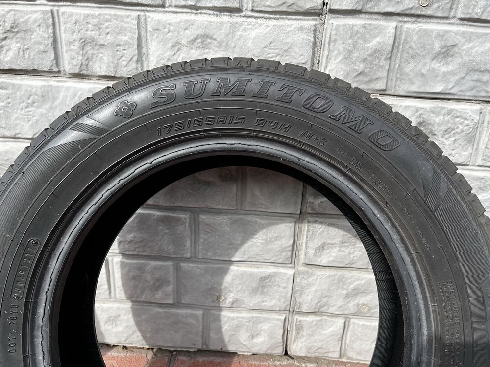 6 ШТУК!!! 175/ 65 r15 SUMITOMO HTR A/S P02,  TIGAR high performance