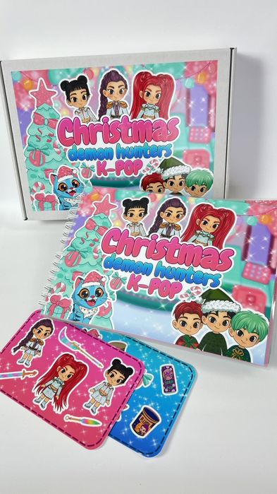 K-pop demon hunters к-поп демон хантерс хантрікс га липучках ліпучках