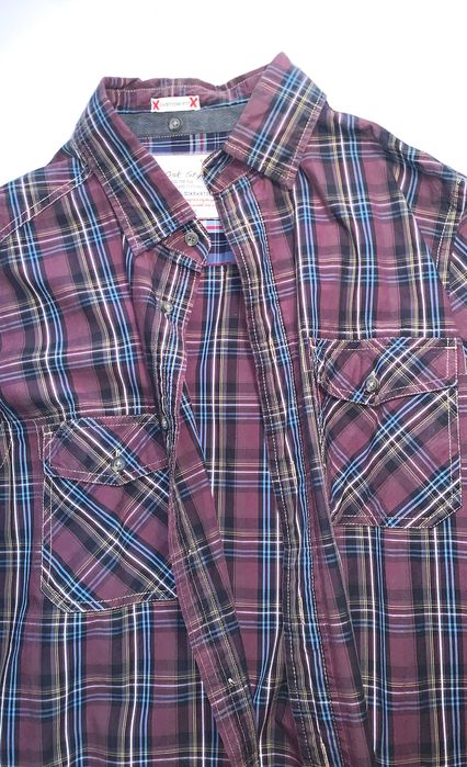 Camisa xadrez Red Oak L