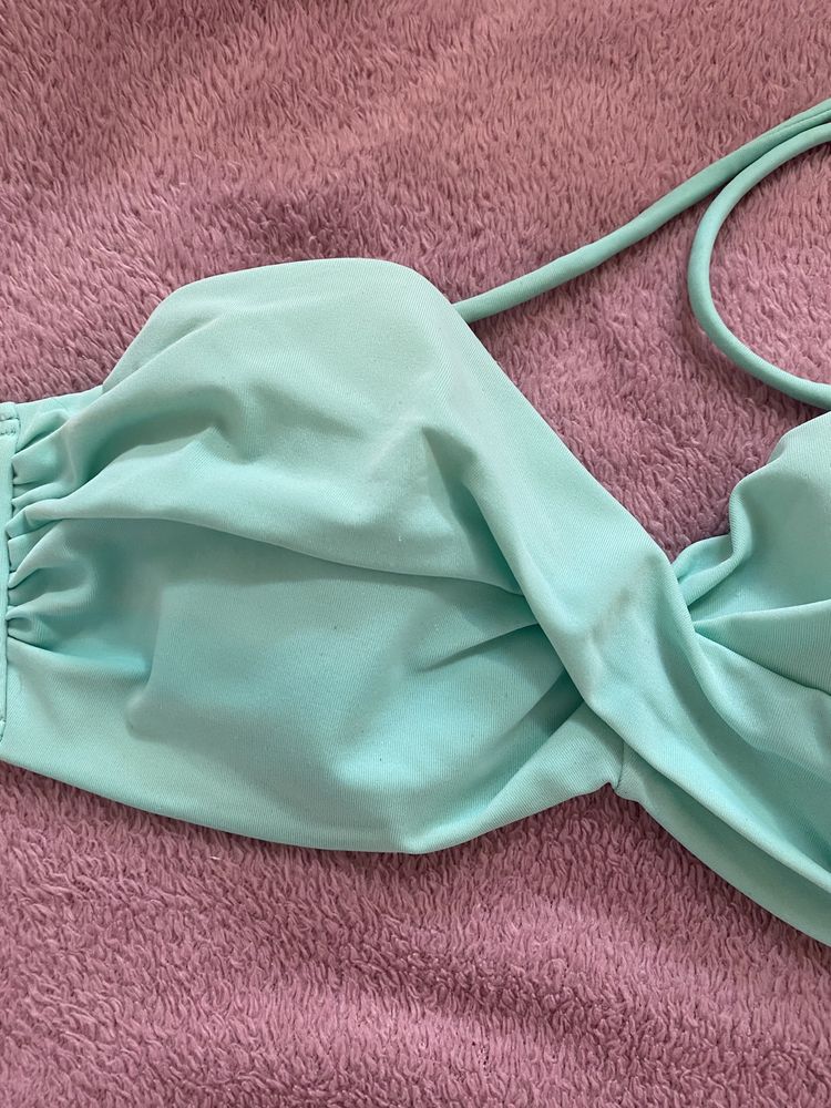 Stanik Victoria’s Secret góra od bikini fiszbiny wiązany 34B