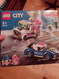 Lego city 60314 Policyjny Pościg za Furgonetką z Lodami nowe