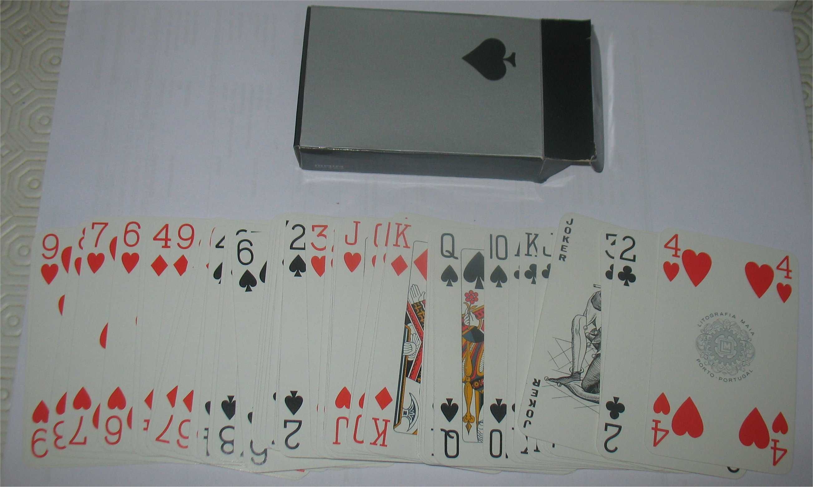 Litografia Maia - Baralho de Cartas - Promocional Óleo Pima