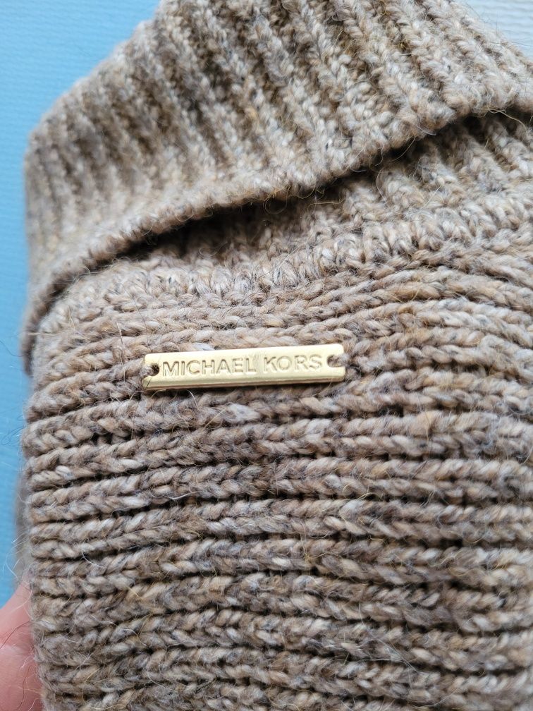 Ponczo z alpaką Michael Kors
