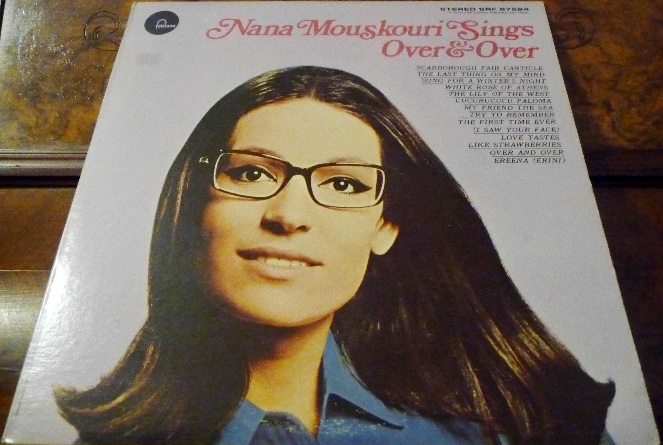 Раритетная виниловая пластинка (CA) =NANA MOUSKOURI= '69 *Over & Over*