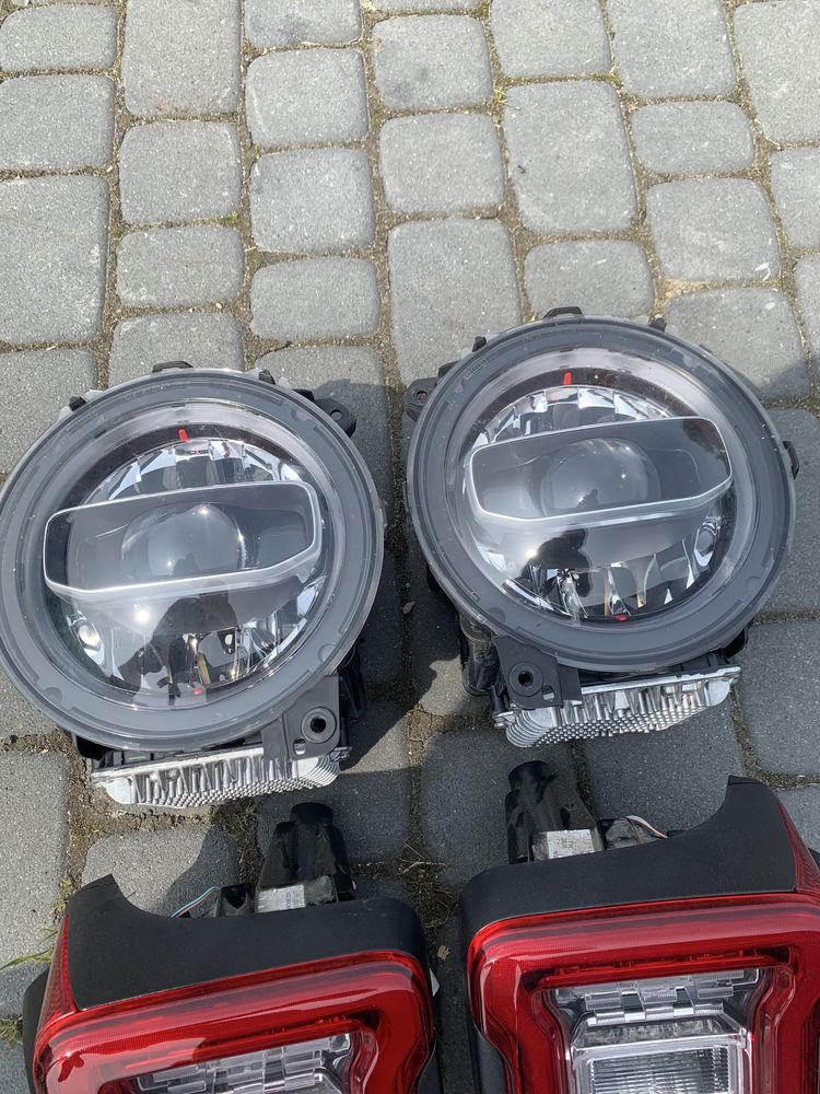 Lampy przód tył Led kpl.Jeep Wrangler JL 18-23r EUROPA