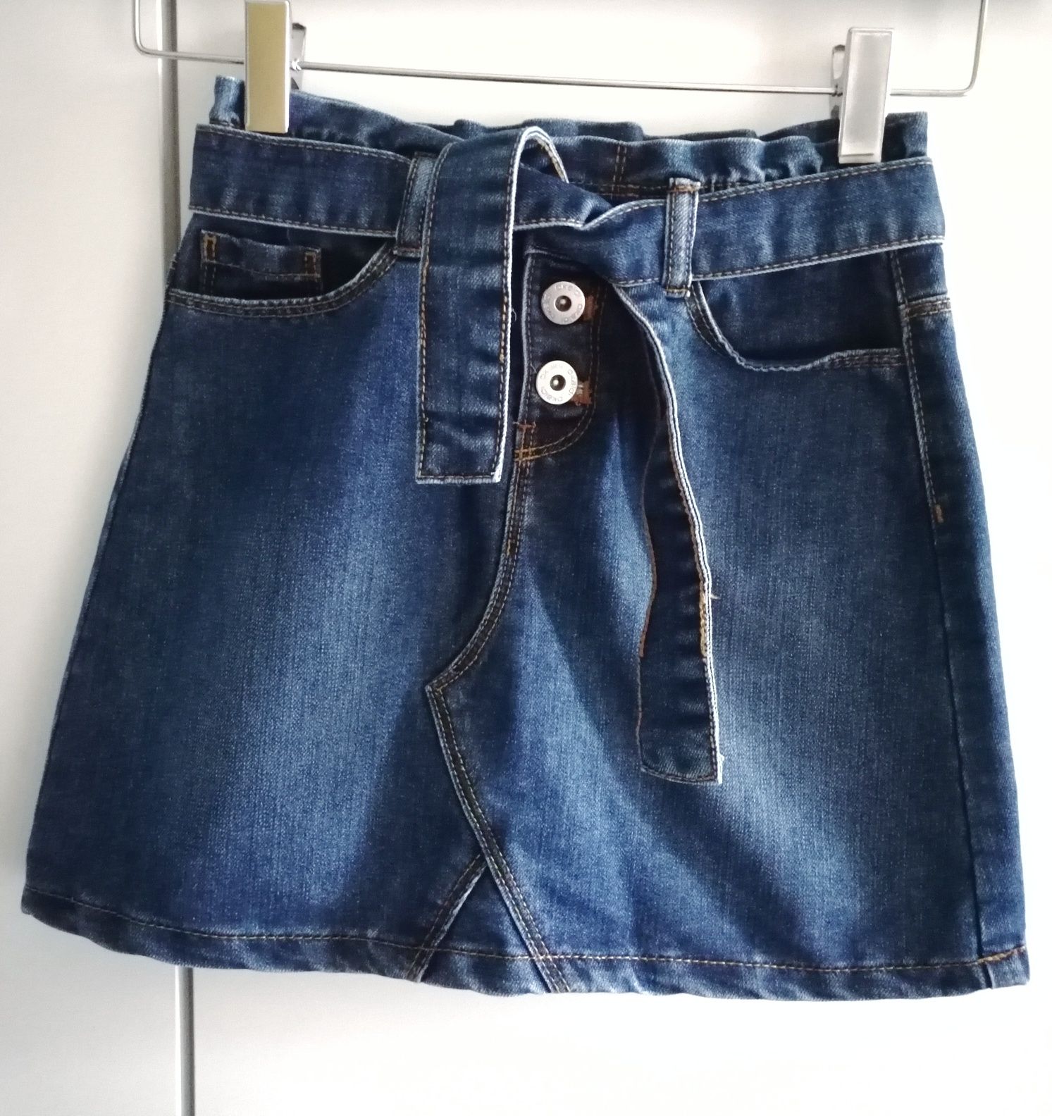 Spódniczka jeansowa, spódnica na lato dla dziewczynki, okaidi