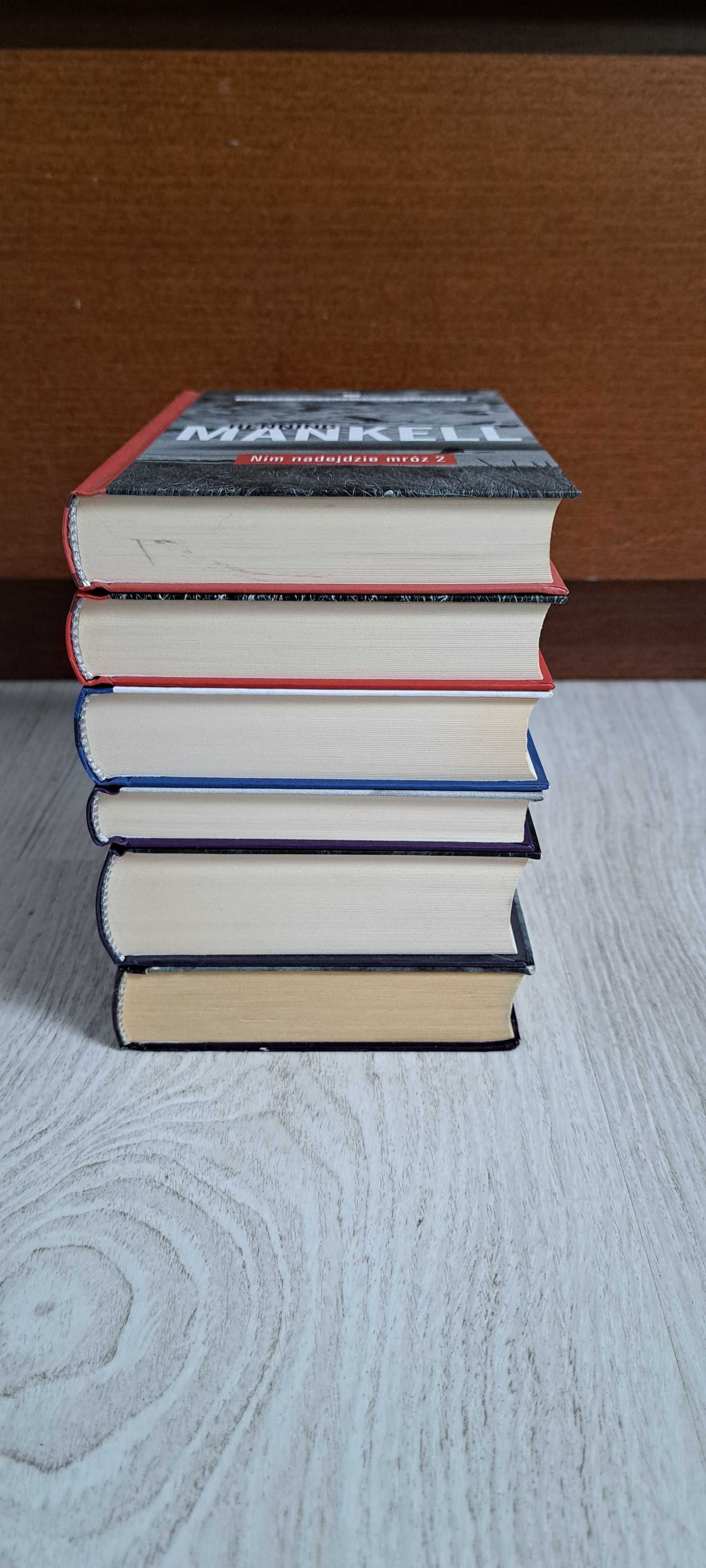 Mankell Morderca Nim nadejdzie mróz Piramida Szwedzkie kalosze Włoskie