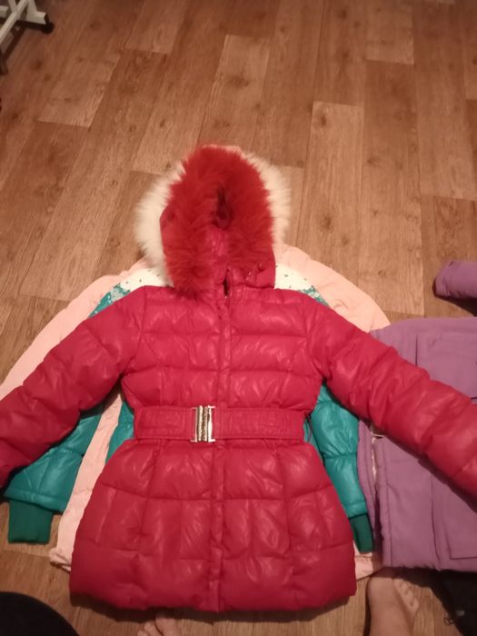 Пальто на дівчину 146-152 зимове