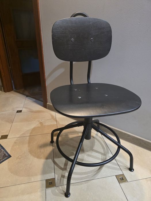 Krzesło obrotowe IKEA KULLABERG czarne