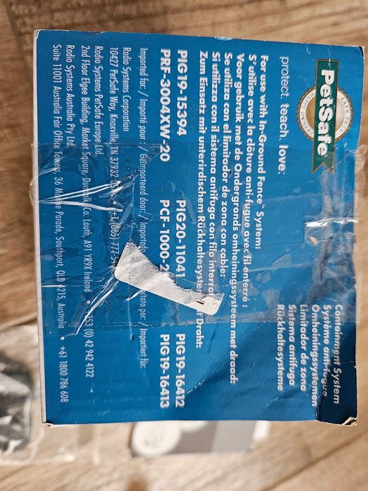 Obroża elektroniczna pastuch ogrodzenie Ul 275 bm Petsafe 10764 rf275