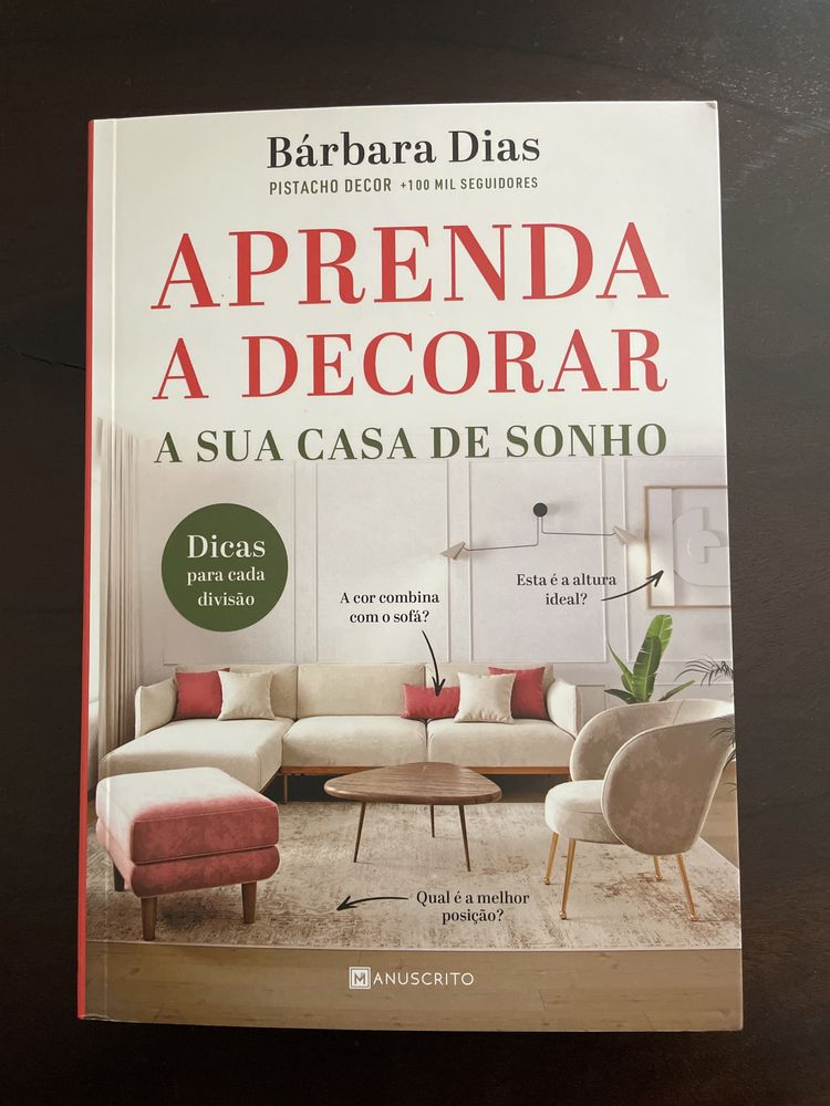 Livro “Aprenda a Decorar a sua Casa de Sonho” - Barbara Dias