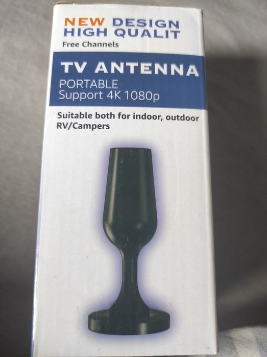 Antena wewnętrzna i zewnętrzna 4K