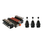 Rozdzielacz hydrauliczny 5s 05z80 80l 12v + joy