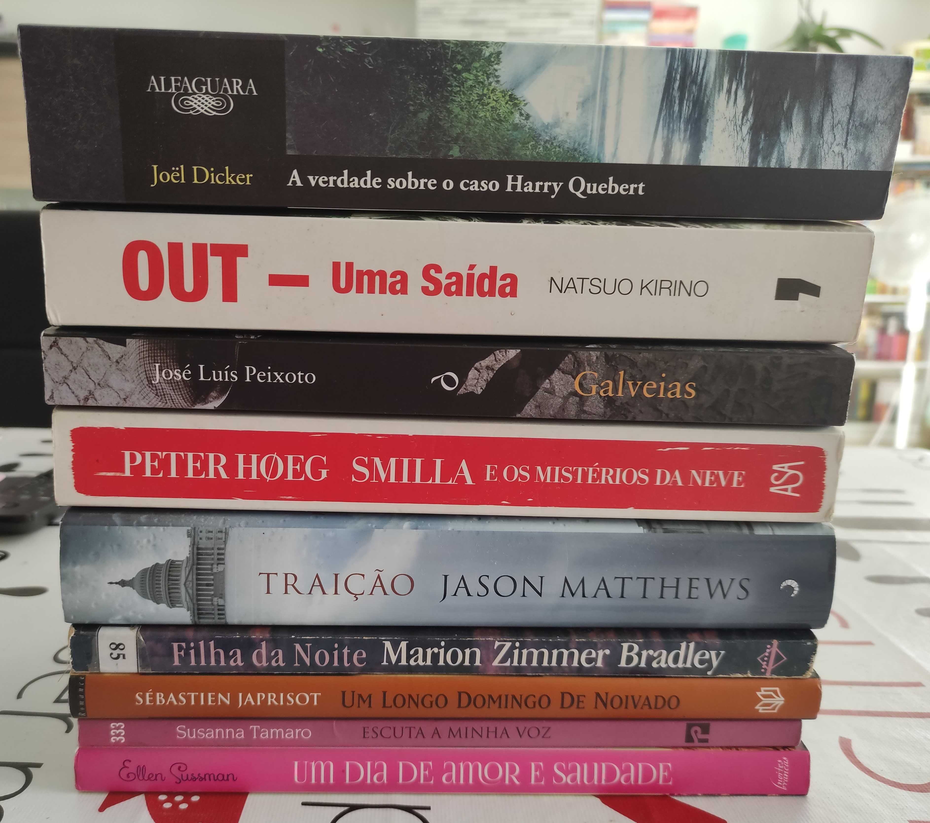 Livros Vários - Jason Matthews, Joël Dicker, Susanna Tamaro, etc.