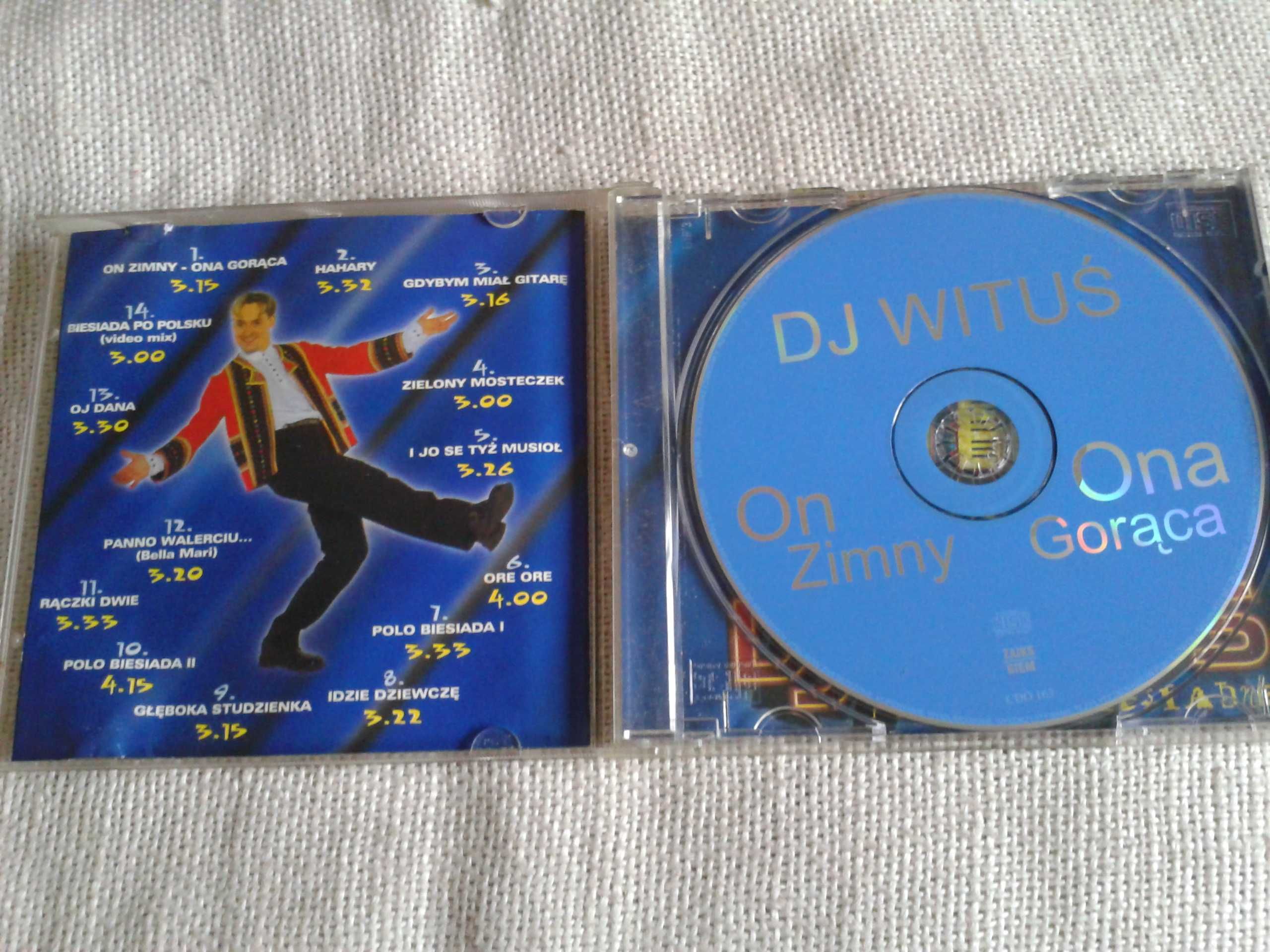 DJ Wituś – On Zimny, Ona Gorąca  CD