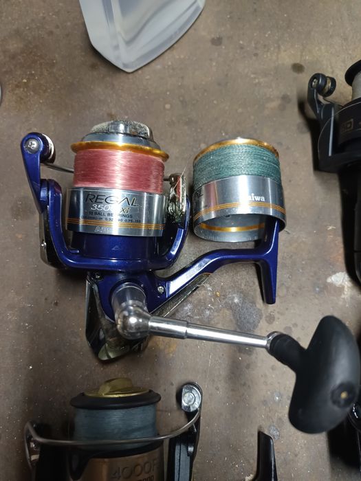 Carreto pesca Daiwa e Shimano