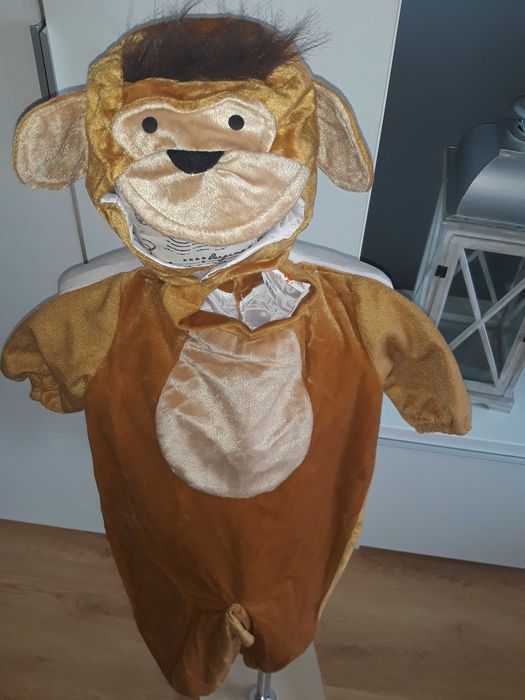 NOWY strój kostium MAŁPKA MAŁPKI Ciekawski George 74/80 (102)