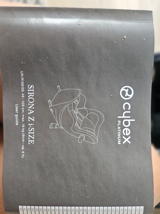 Cybex fotelik i baza