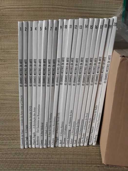 Coleção Livros "Os Grandes Mestres da Arte"