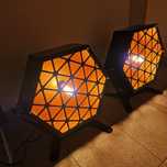 LampaPampa 2 sztuki Lamy Retro Loft Boho Rustykalne Dla DJ'a