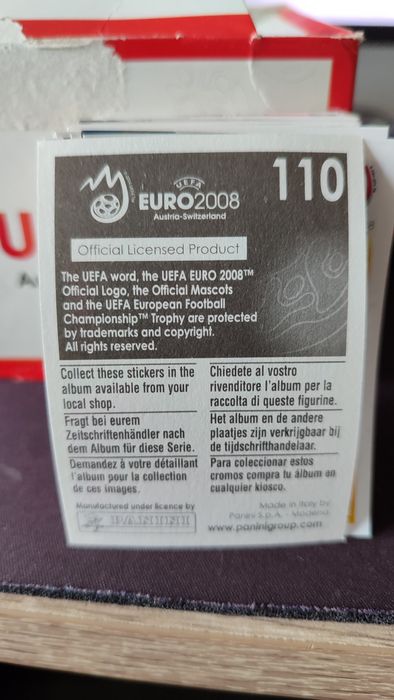 100 Cromos Euro 2008