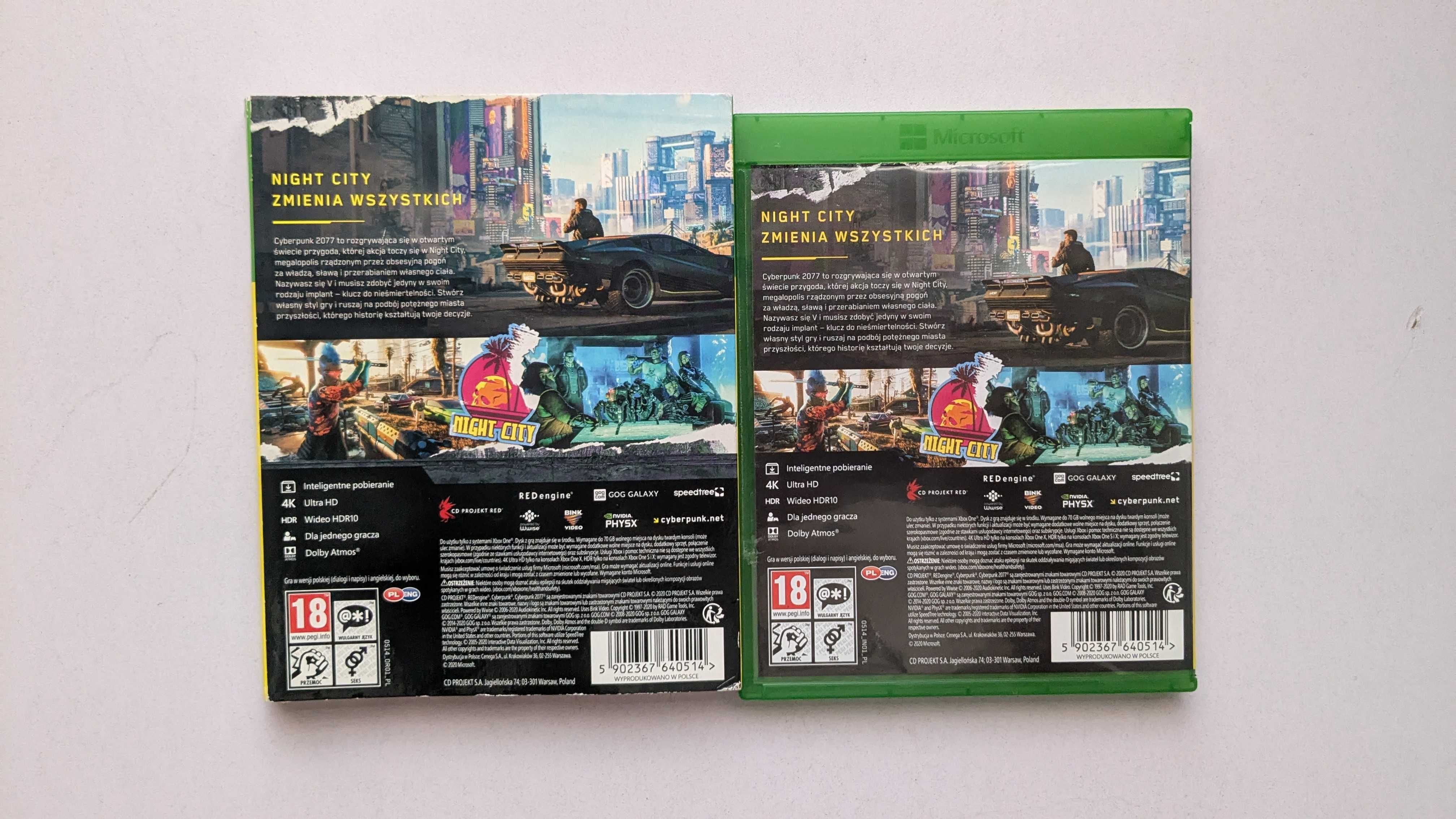 Cyberpunk 2077 Xbox One PL