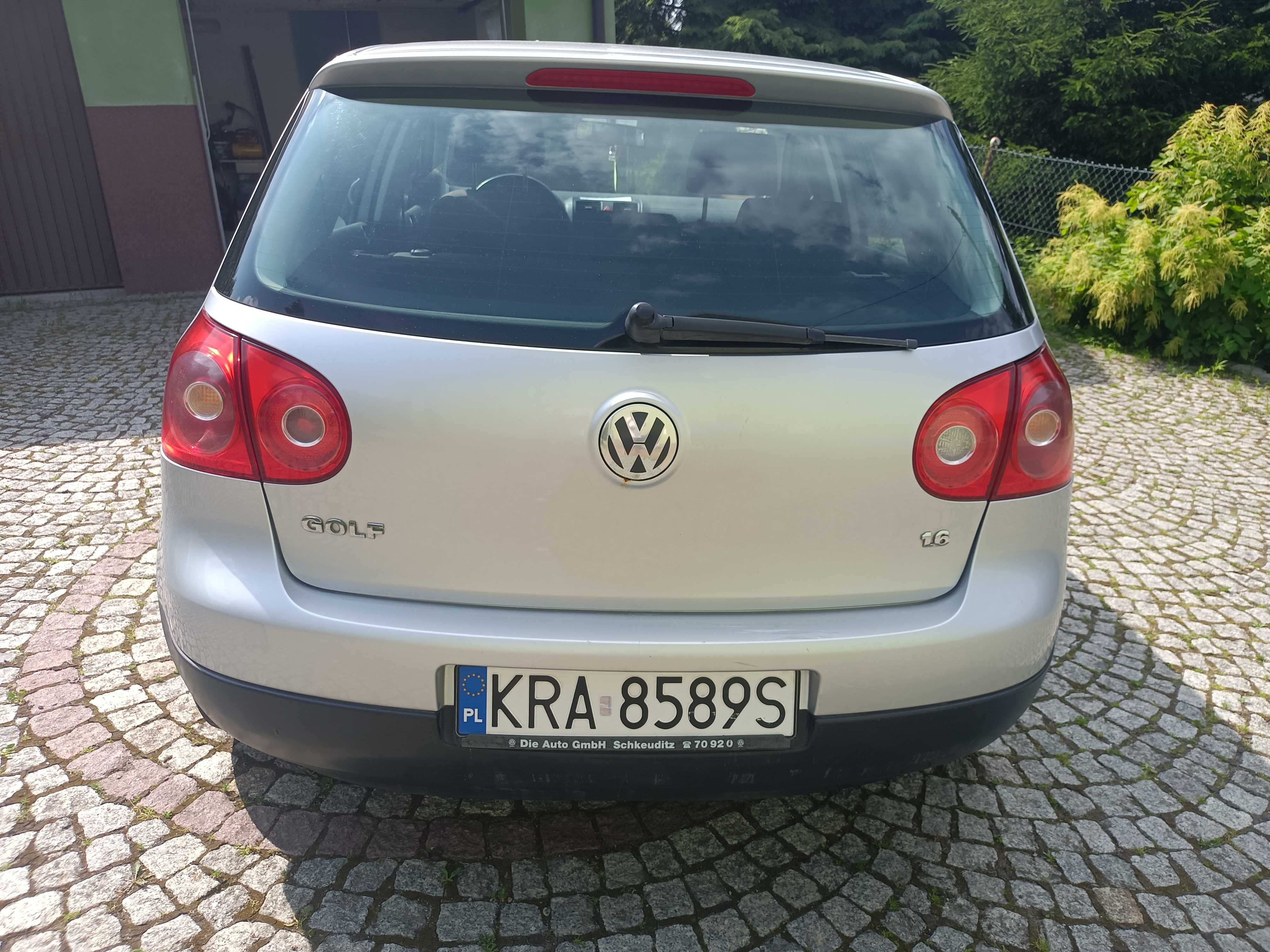 GolfV 1.6 102 KM MPI+gaz, zadbany, garażowany