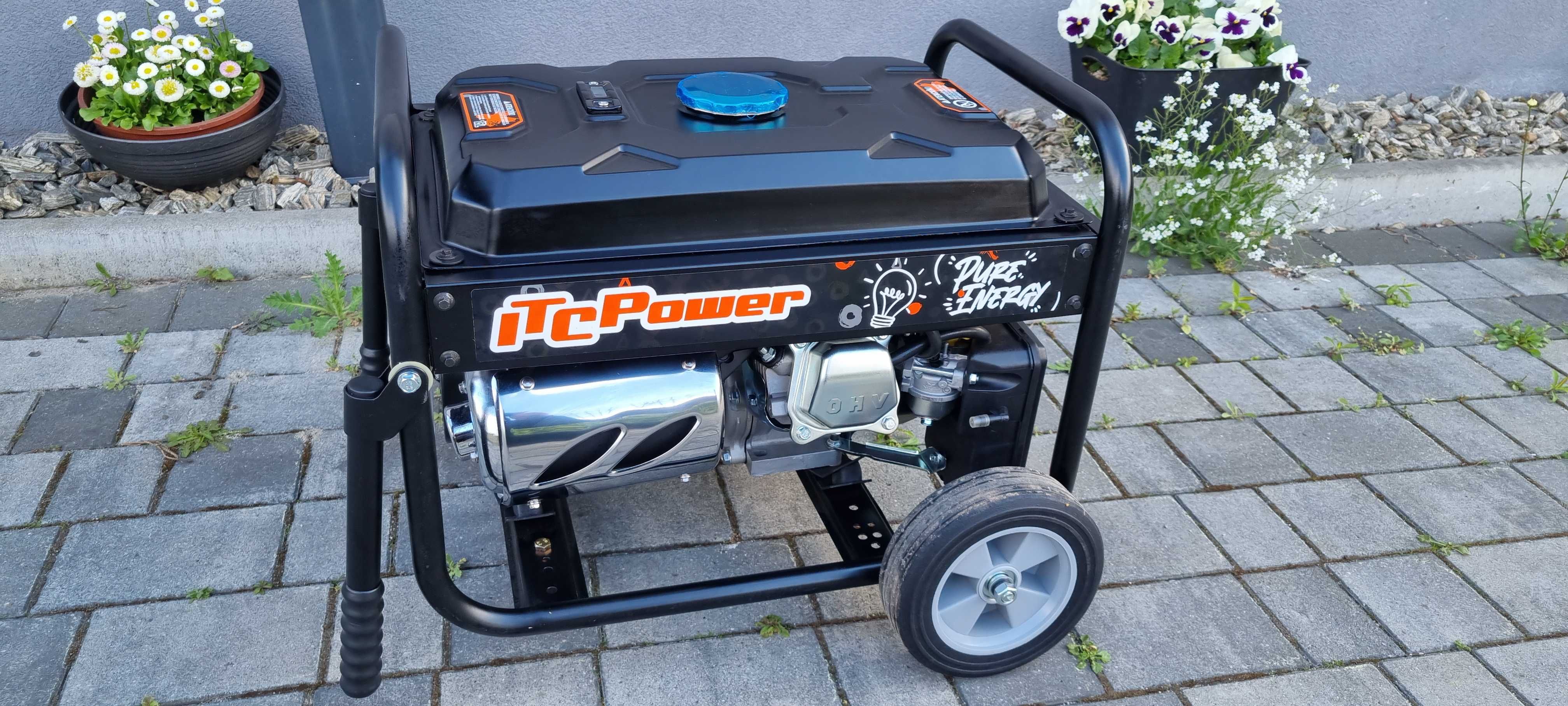 Agregat prądotwórczy 4-suwowy Generator 3000W ITC Power GG3300F kółka*