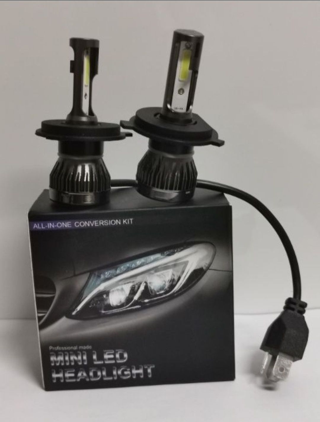 Kit Lâmpadas Led cree H4- 120W ( MINIS )( NOVAS )