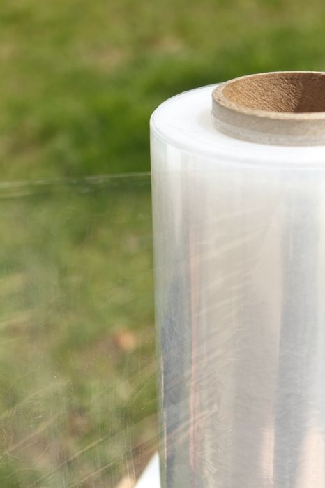 Плівка стрейч пленка стрейч 1 кг. ширина 50 см. щіл.17.20.23