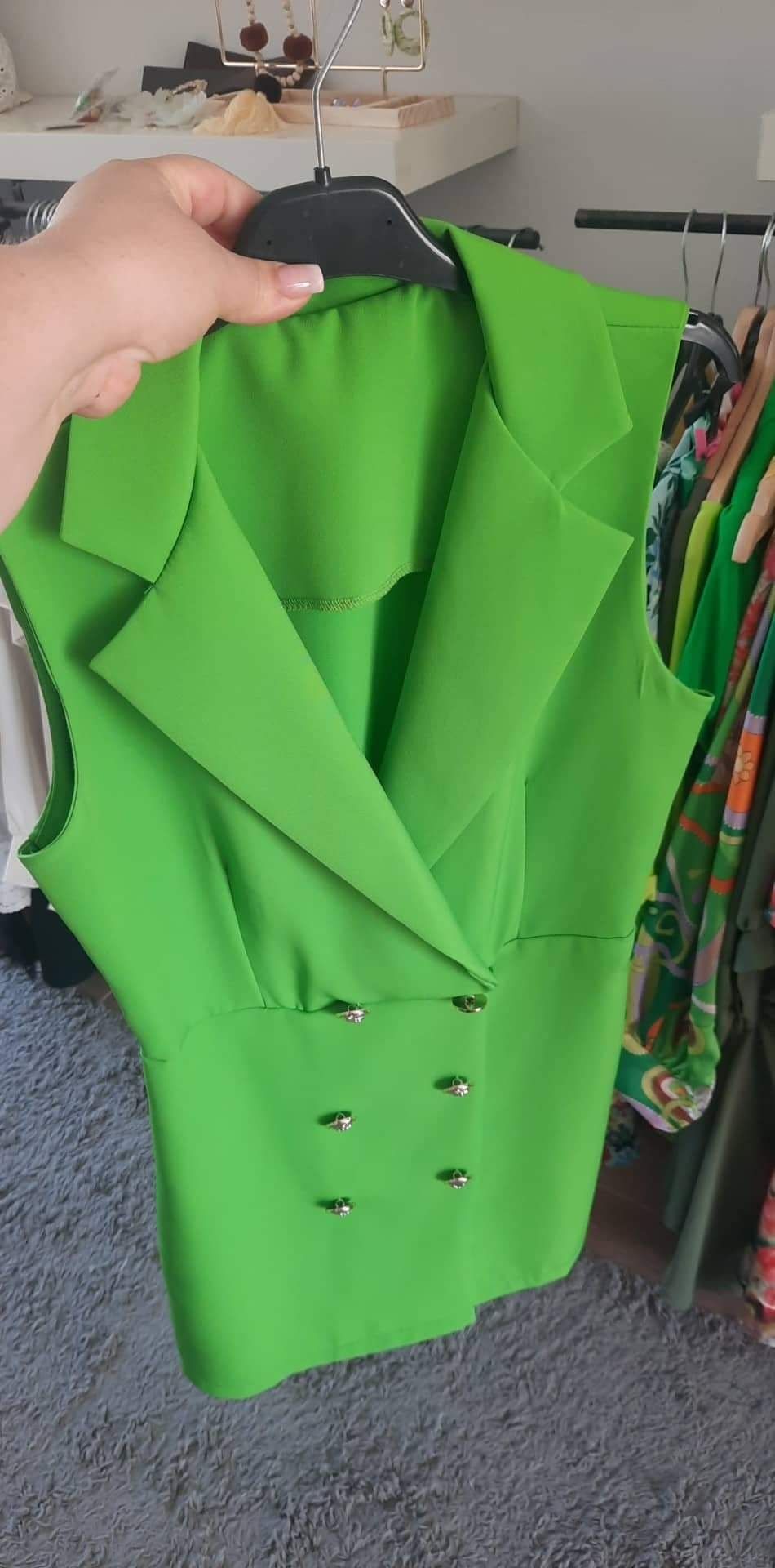 Macacão calção verde