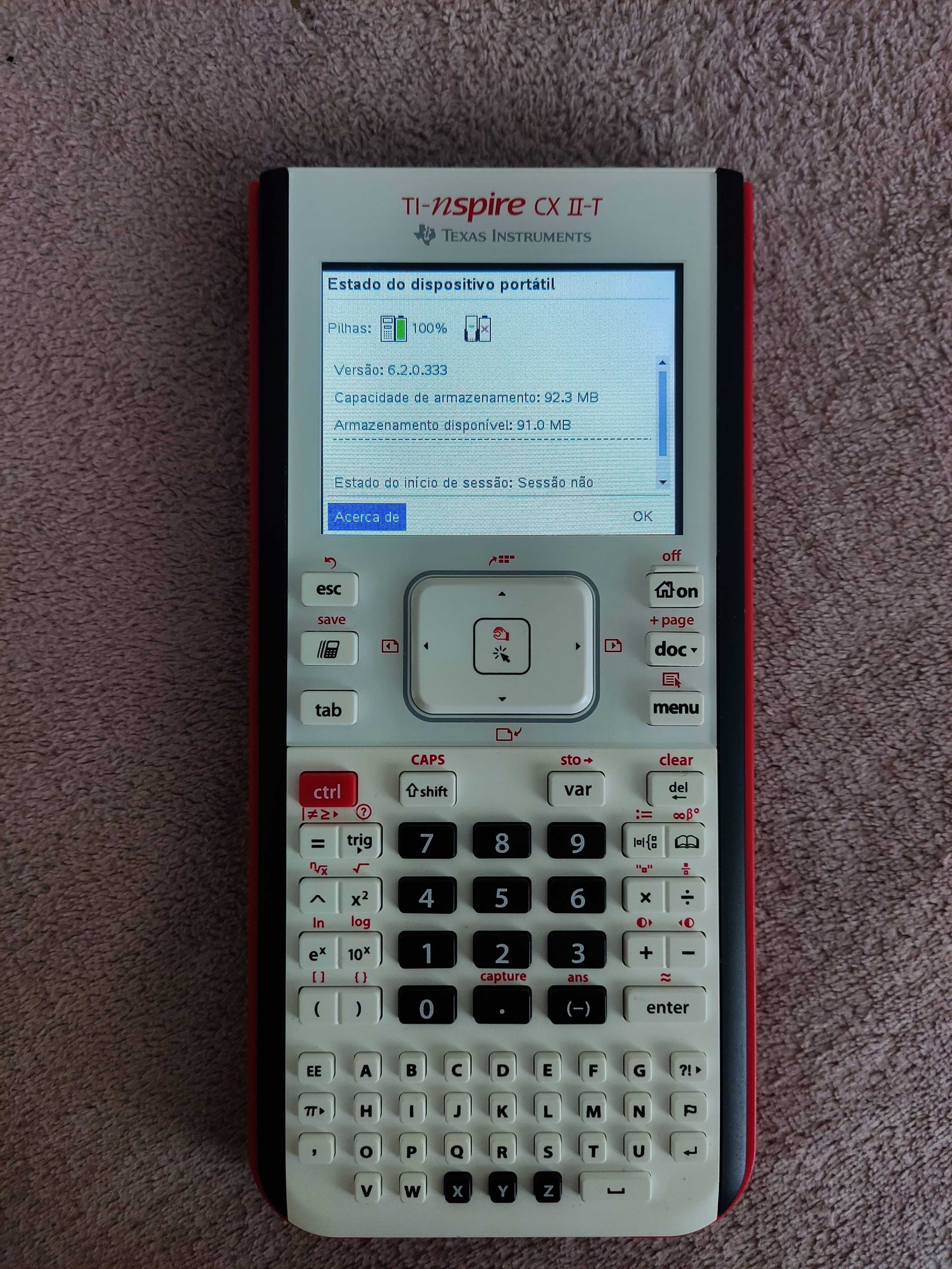 Calculadora Gráfica TEXAS TI-Nspire CX II-T