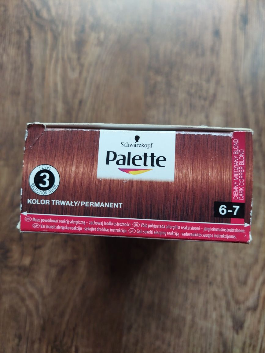 Farba do włosów Ciemny miedziany blond Schwarzkopf Palette