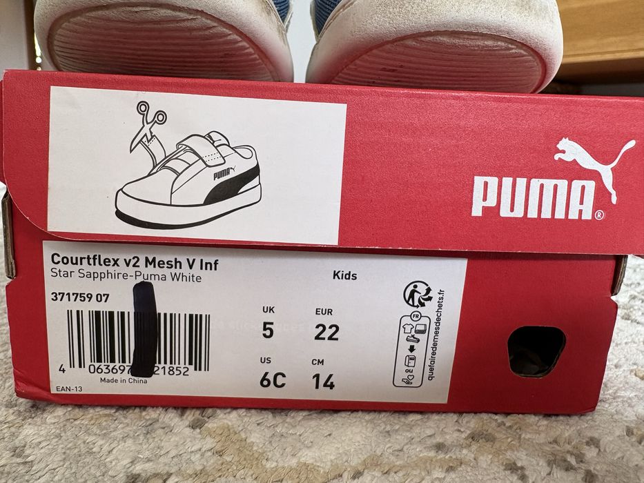 Sneakersy Puma Courtflex V2 Mesh V Inf 22