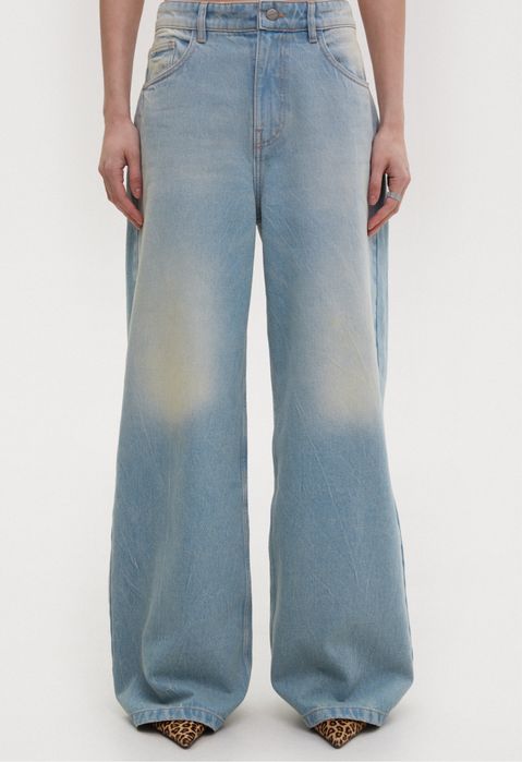 джинси be om design блакитні