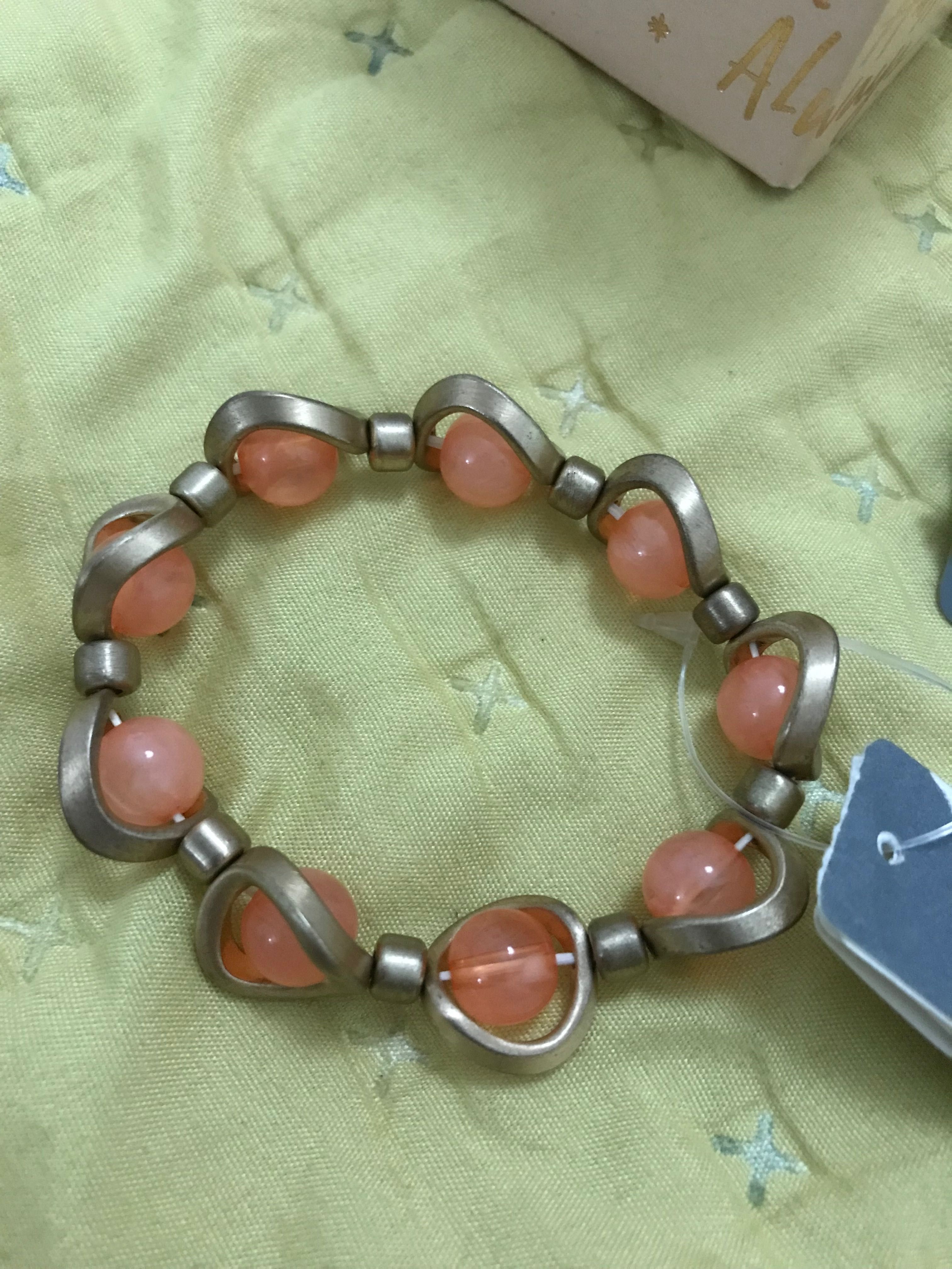 Conjunto pulseira e brincos parfois