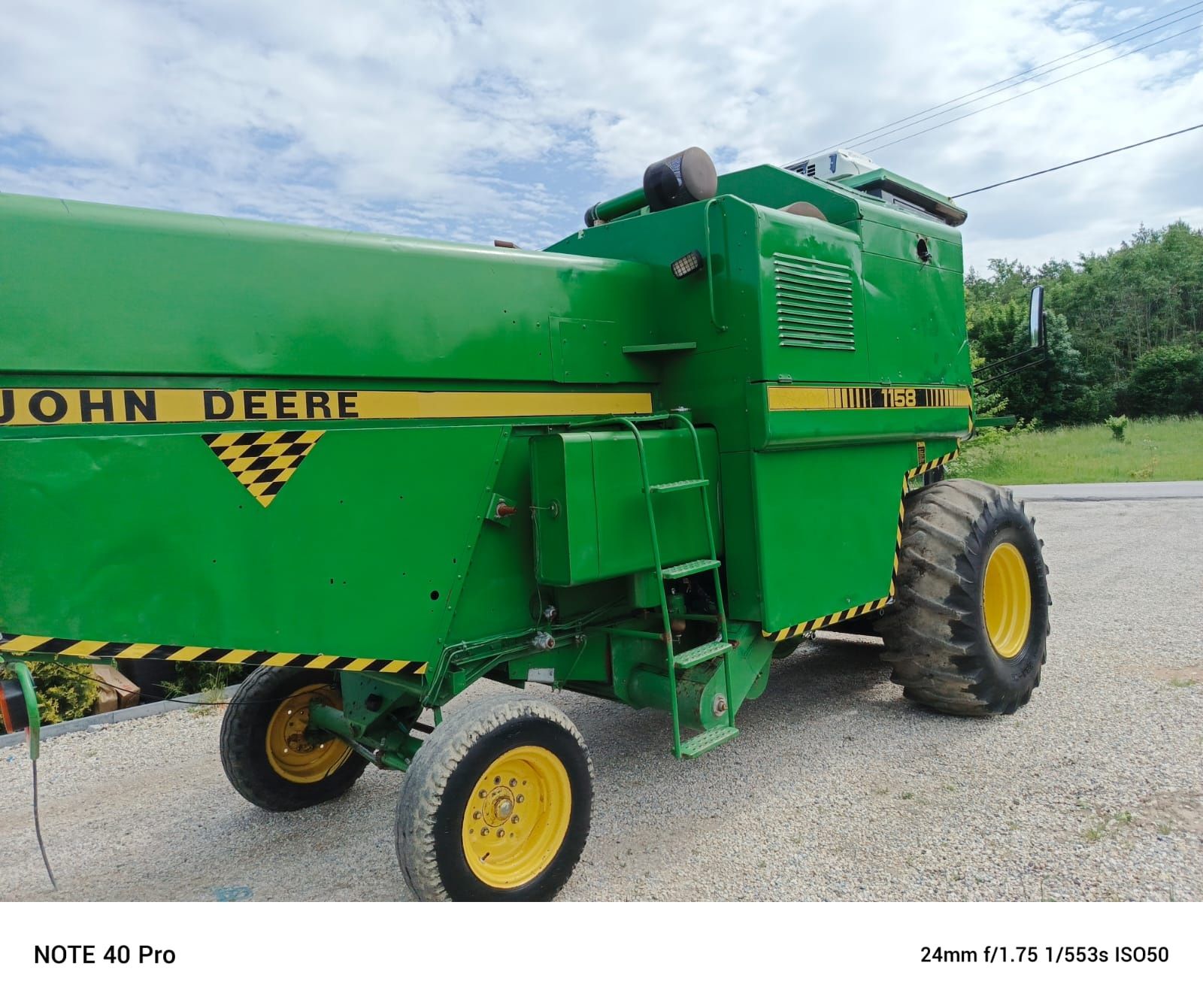 John deere 1158 hedern4.2m gruby ślimak 6 cylindrów 1166 Import 1065