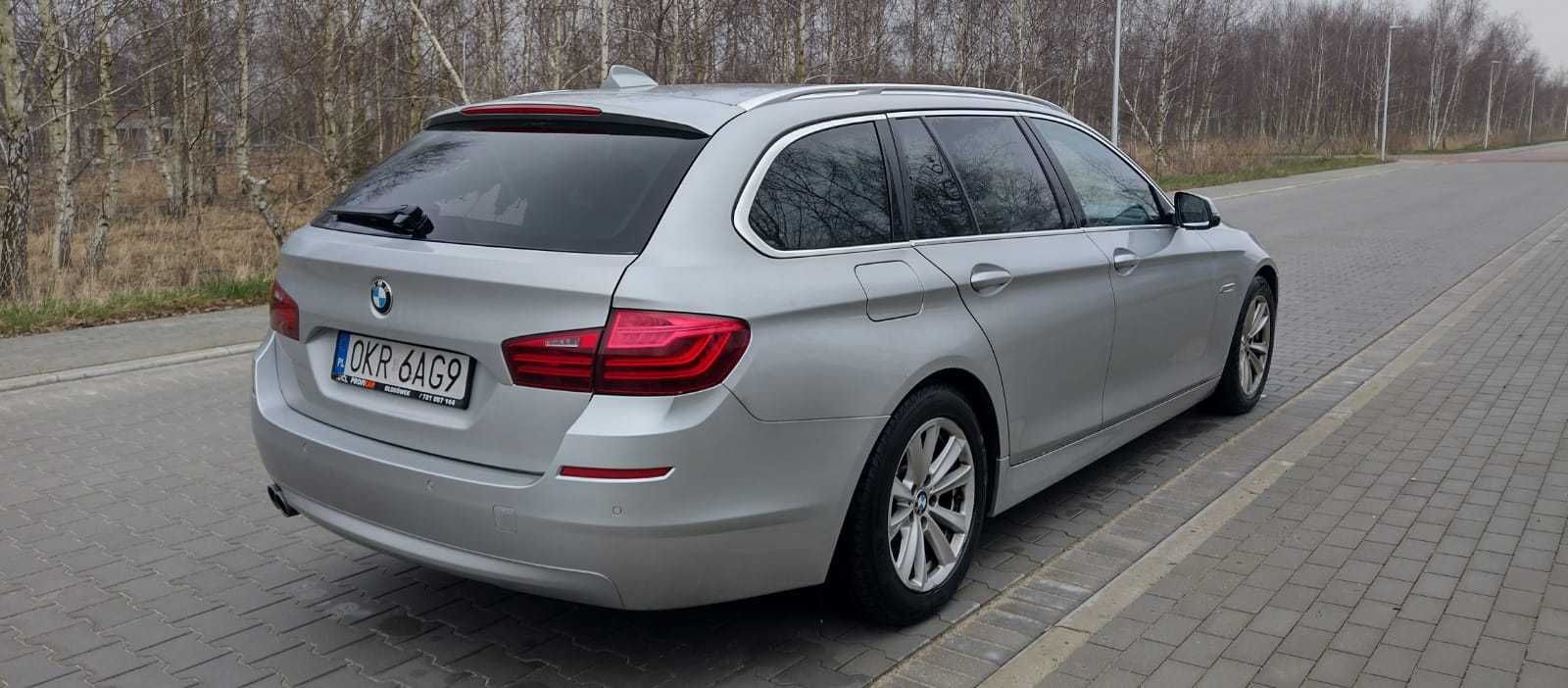 Sprzedam BMW 5 2.0 D 2017r, Automat,  Xenon, Led, Skóra, Alu