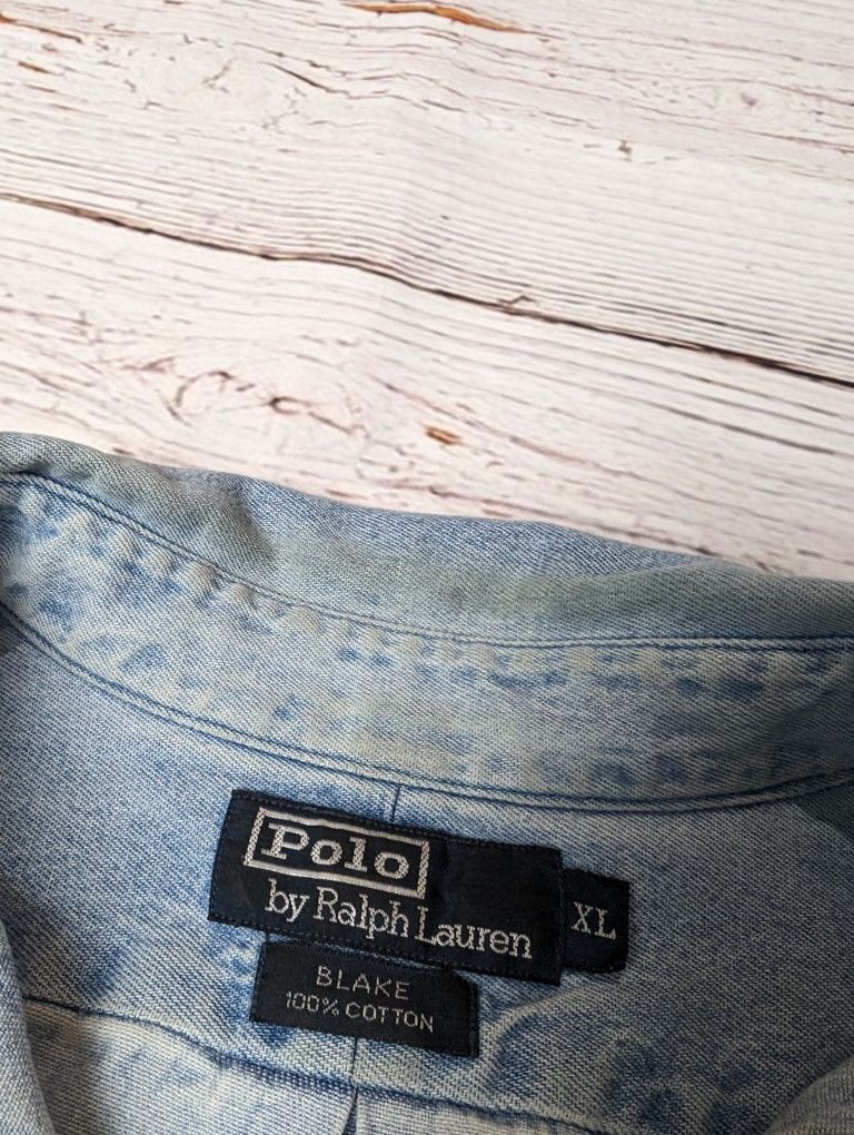 Jeansowa koszula Polo Ralph Lauren vintage jeans