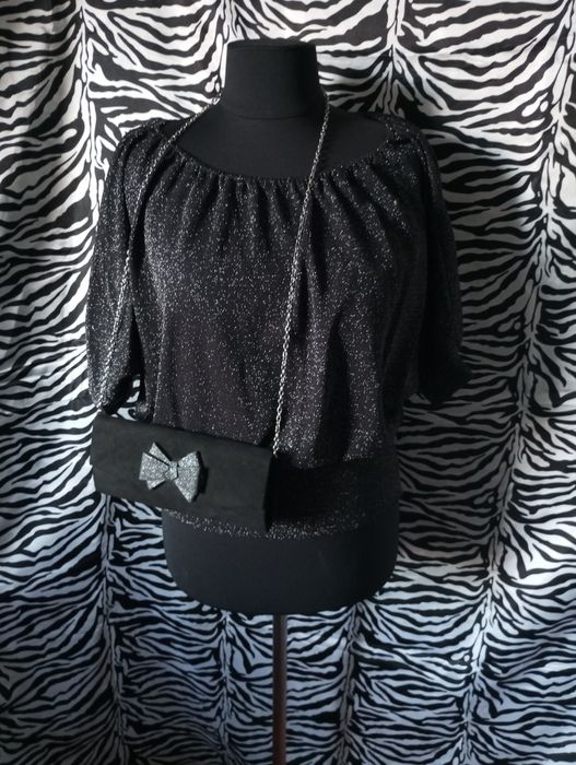 Блузка Dorothy Perkins та клатч Dorothy Perkins