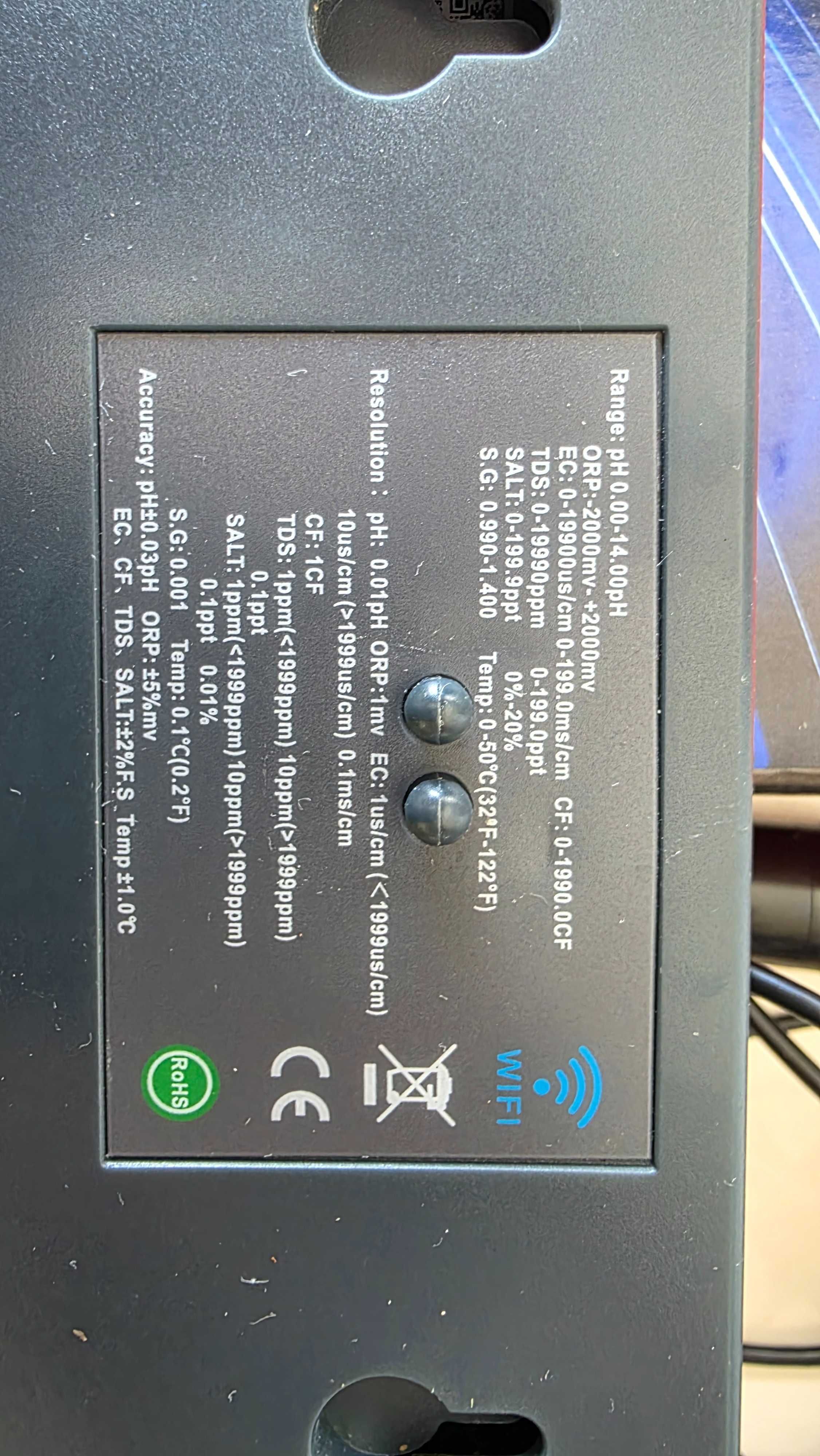 Medidor 8 em 1 Inteligente [tuya] para aquários, piscina, hidroponia