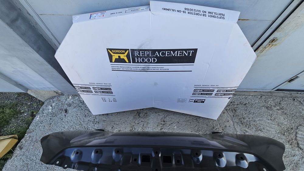 Капот Subaru Forester SK SJ алюміній
