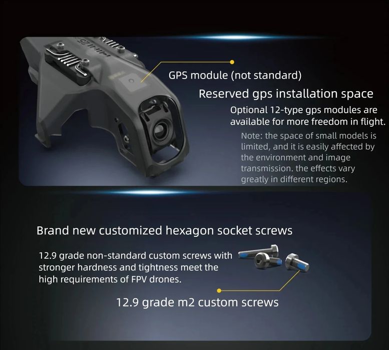 FPV Квадрокоптер дрон Speedybe під DJI O4 airunit pro Mario MINI 25